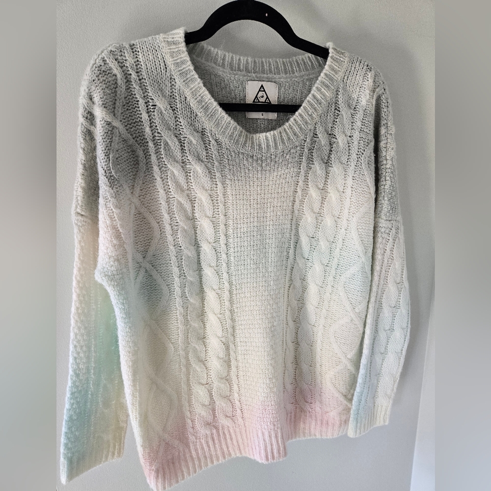 UNIF  cake pastel ombre sweater S